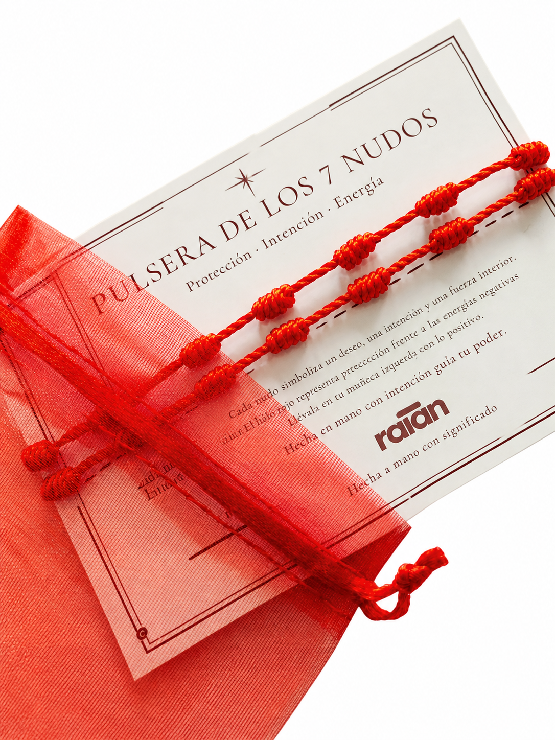 Pulsera de los 7 Nudos RAIAN